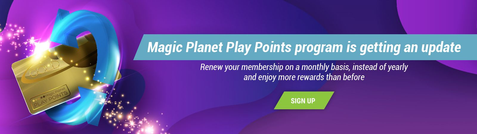 Magic Planet Play Points